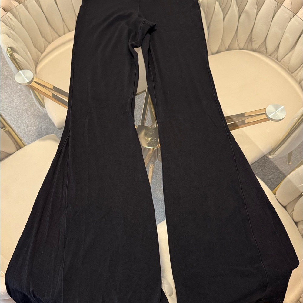 Aerie Classic Black Flare Pants